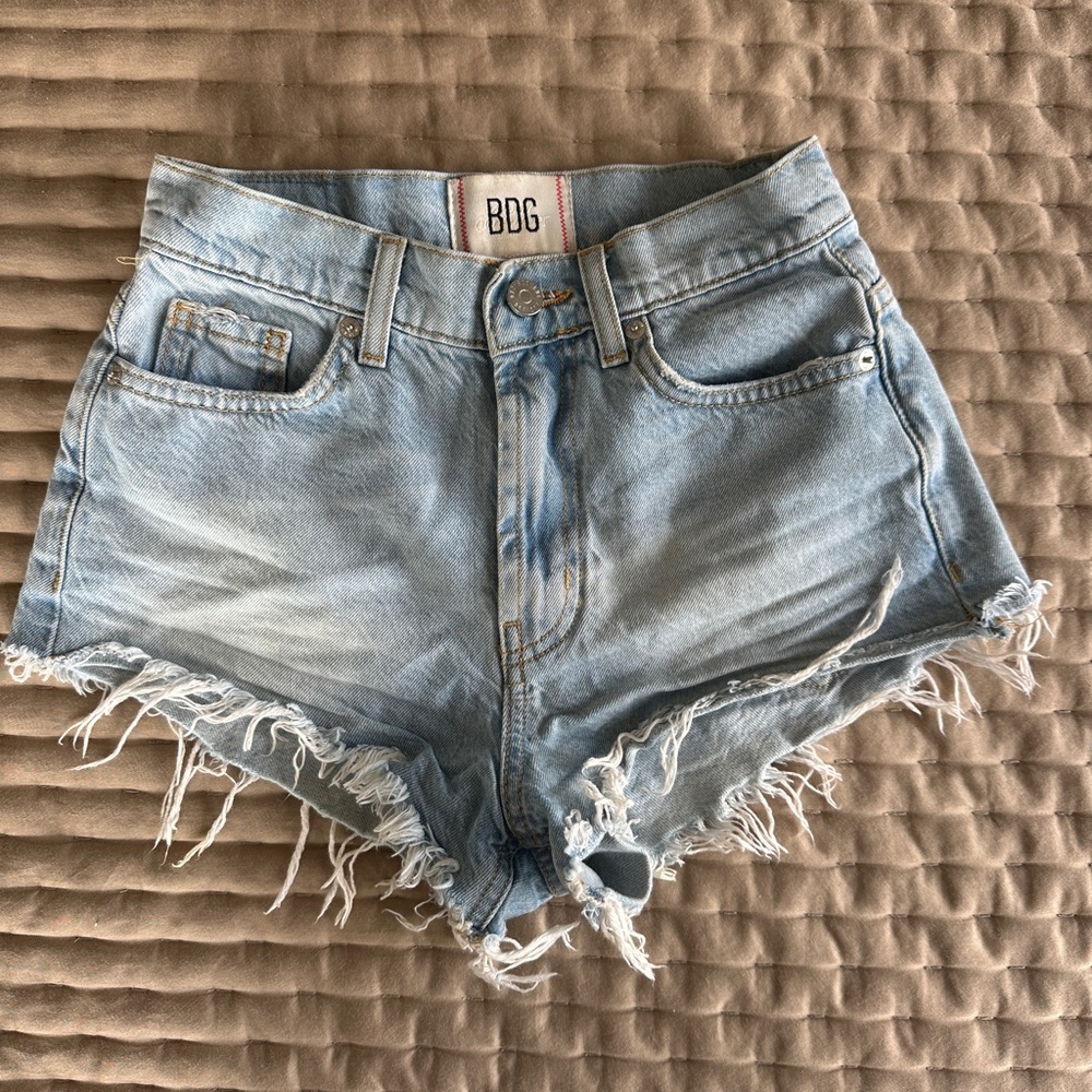 Urban Outfitters BDG Women's Light Blue Denim Shorts